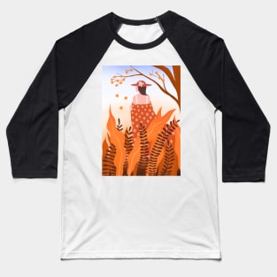 Love yourself and love nature orange version Baseball T-Shirt